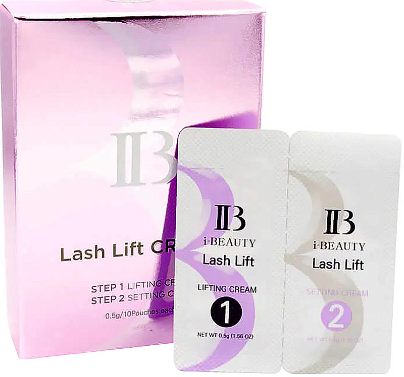 Набор составов для ламинирования Step 1+ Step 2  I-Beauty, 10 шт