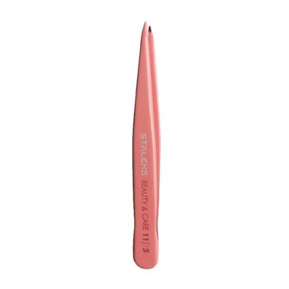 Пінцет для брів BEAUTY & CARE 11 TYPE 5 (точковий) рожевий СТАЛЕКС