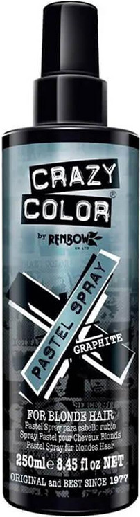 Кольоровий спрей графітовий Crazy Сolor, 250 мл