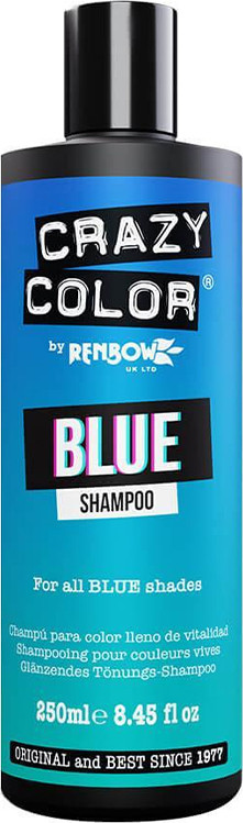Шампунь оттеночный для всех оттенков синего Crazy Color, 250 мл