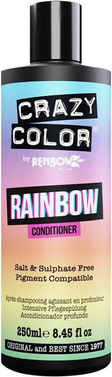 Безсульфатний райдужний кондиціонер для волосся Crazy Color, 250 мл