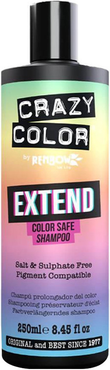 Безсульфатний шампунь для фарбованого волосся Crazy Color, 250 мл
