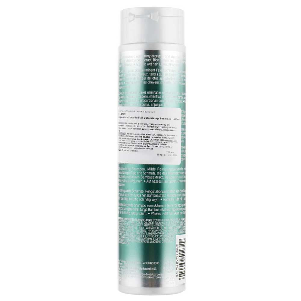 Шампунь для объёма JoiFULL Joico, 300 мл на beauty-prof.com Фото 2 Шампунь для объёма JoiFULL Joico, 300 мл Фото 2