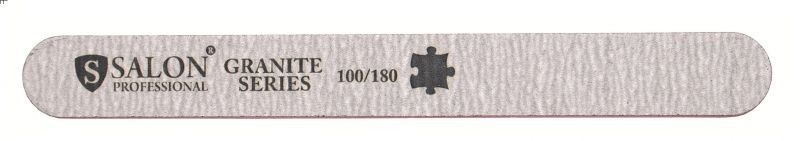 Пилка Salon сіра вузька 180/100  Фото 2 
