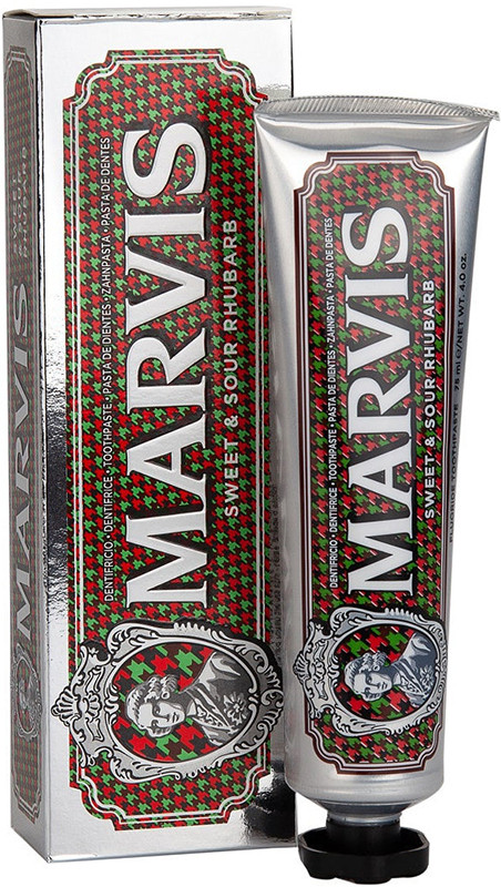 Зубная паста Sweer & Sour Rhubarb Marvis, 75 мл на beauty-prof.com Фото 2 Зубная паста Sweer & Sour Rhubarb Marvis, 75 мл Фото 2