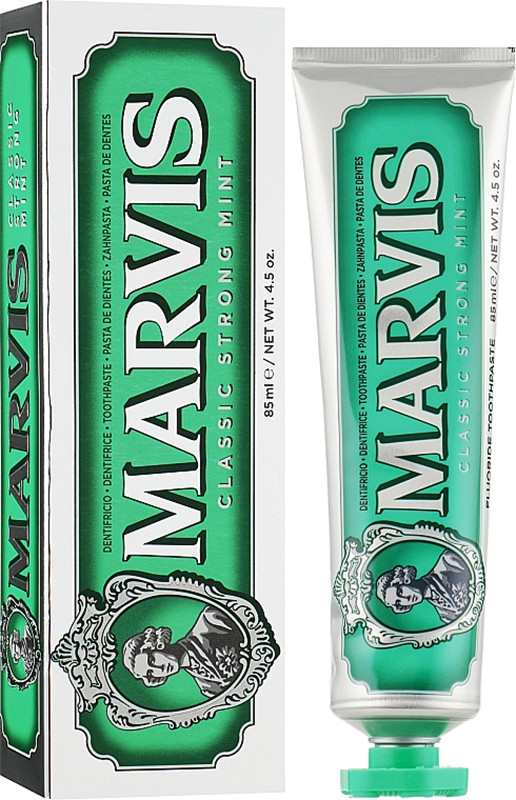 Зубна паста Classic Strong Mint Marvis, 85 мл  Фото 2 