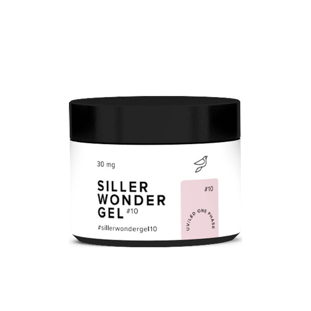 Гель для ногтей UV/LED One Phase Wonder Gel № 10 Siller, 30 мл