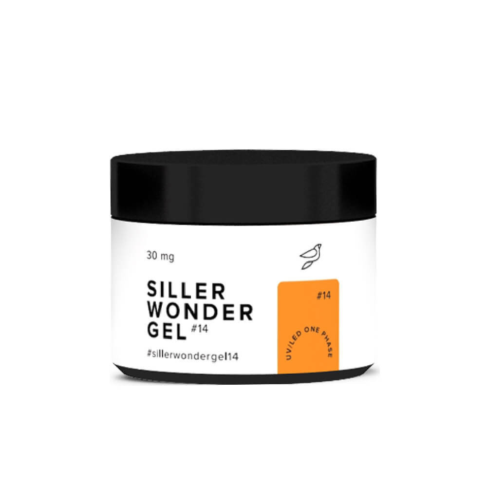 Гель для нігтів UV/LED One Phase Wonder Gel № 14 Siller, 30 мл