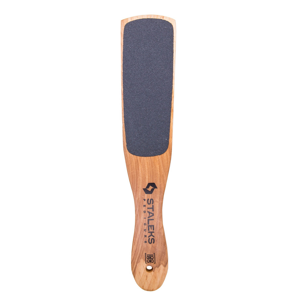 Терка для стоп дерев'яна вигнута Beauty & Care 10 Type 2 100/180 (ТД-02) Staleks