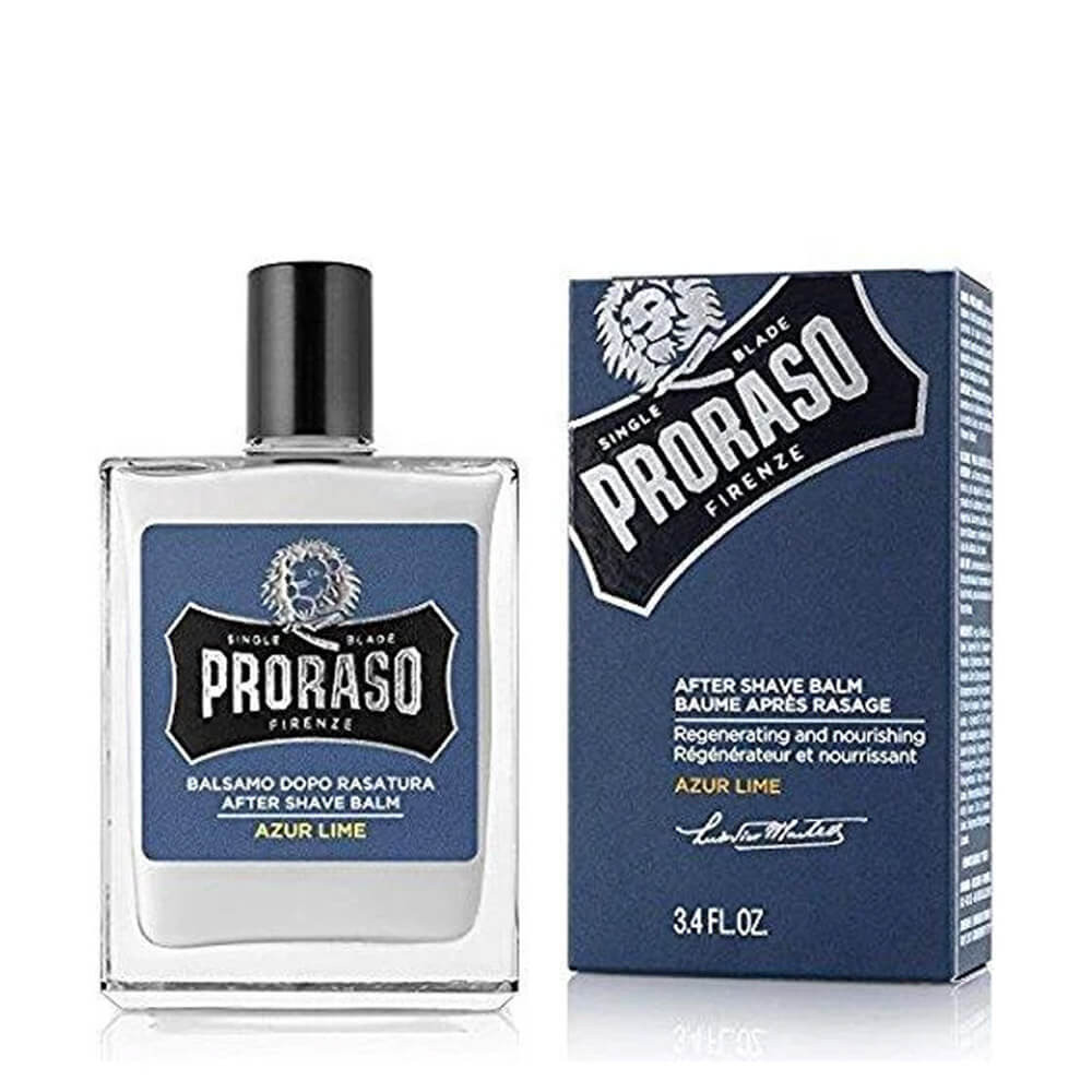 Бальзам після гоління after shave balm Azur Lime, 400781, 100 мл Proraso