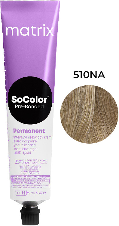 Крем-фарба для волосся Extra Coverage PRE Bonded Socolor.beauty 510NA Matrix, 90 мл