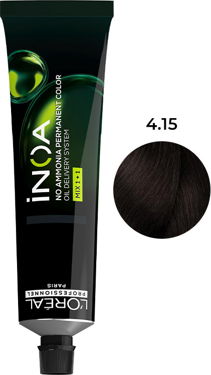 Крем-фарба INOA 4.15 60 мл L’Oreal Professionnel Paris