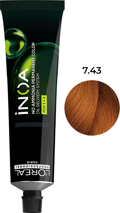 Крем-фарба INOA 7.43 60 мл L’Oreal Professionnel Paris