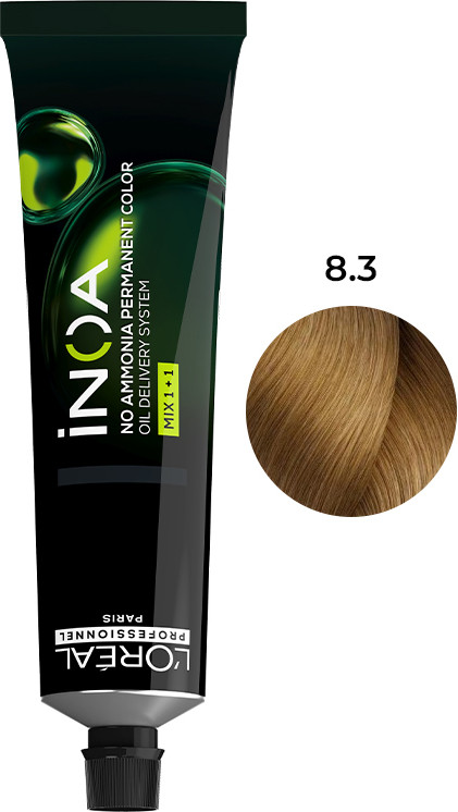 Крем-фарба INOA 8.3 60 мл L’Oreal Professionnel Paris
