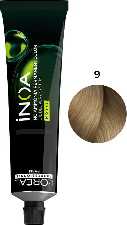 Крем-фарба для волосся Inoa № 9 L’Oreal Professionnel Paris, 60 мл