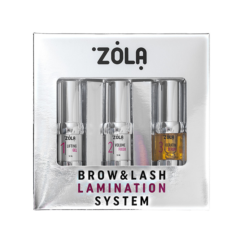 Набір для ламінування Brow&Lash Lamination System Zola