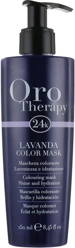 Маска c ефектом ламінування лаванда Oro therapy Fanola 250 мл.