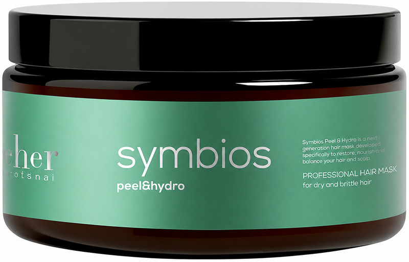 Маска для сухого та ламкого волосся Peel&Hydro Symbios NEW Le Cher, 300 мл