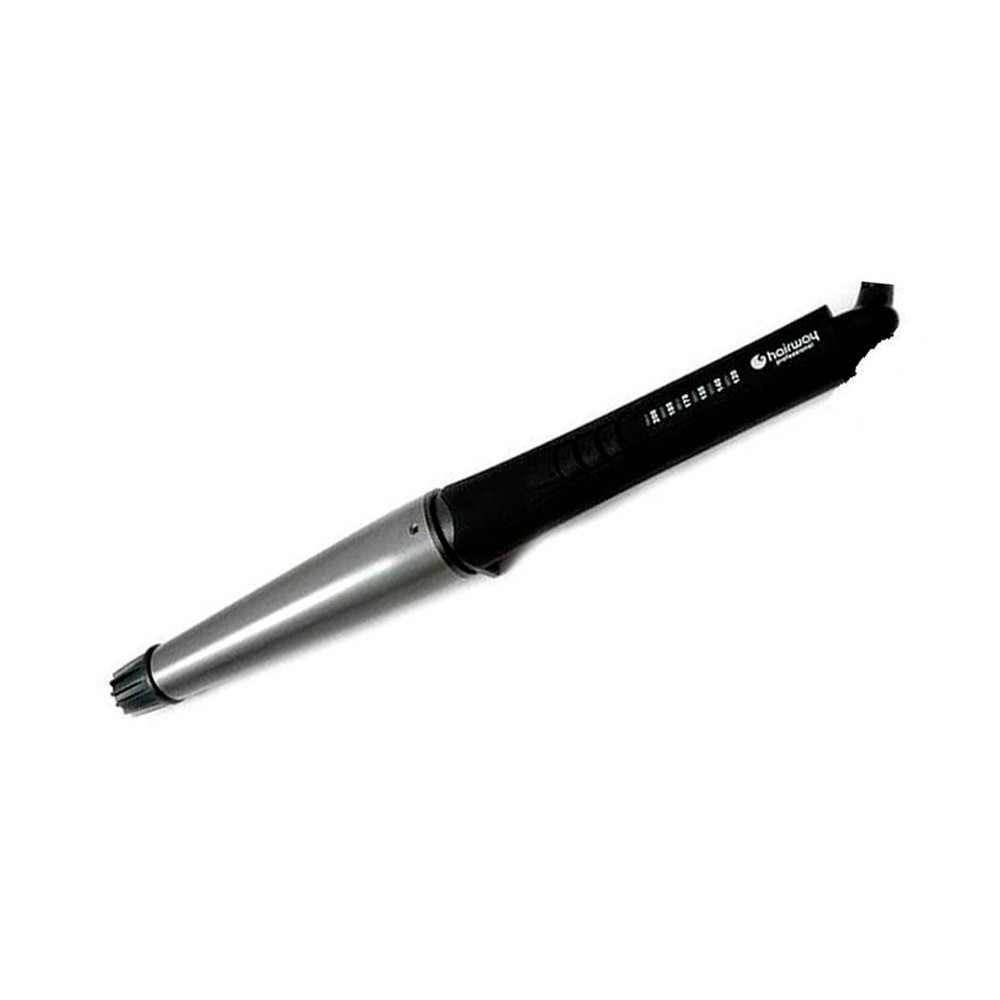Плойка Titanium-Tourmaline конусна з терморег. d 26-38mm Hairway 04117 на beauty-prof.com Плойка Titanium-Tourmaline конусна з терморег. d 26-38mm Hairway 04117