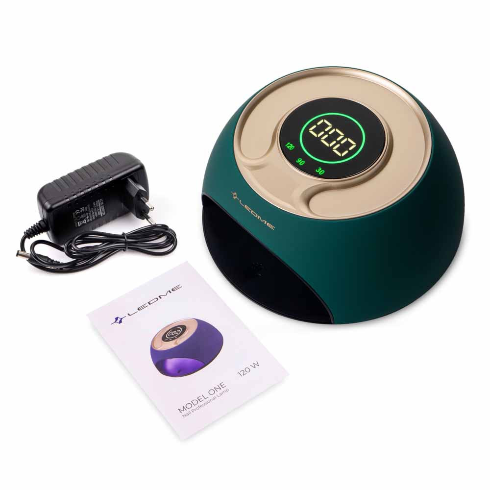 Лампа для маникюра LEDME ONE 120W GREEN  Фото 7 