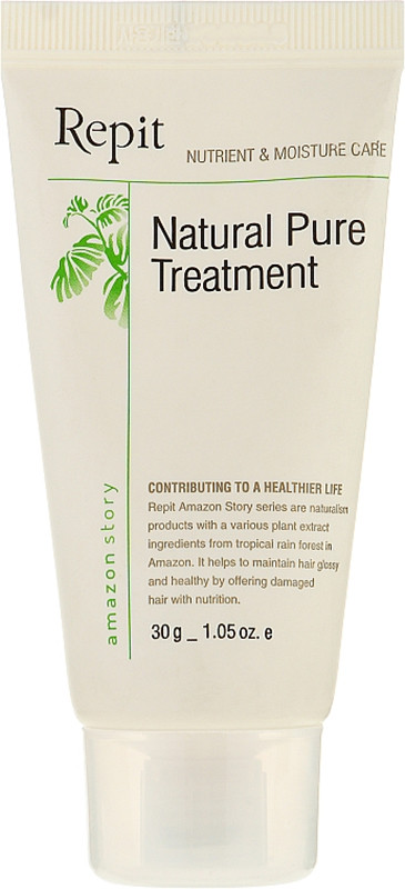 Засіб для волосся, що відновлює Natural Pure Treatment Amazon Story Repit, 30 г