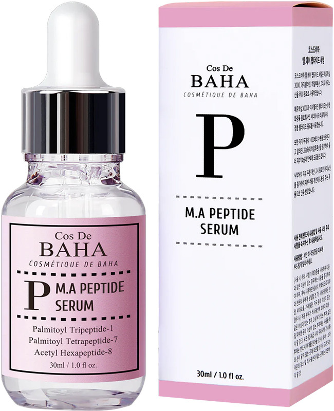Сироватка для обличчя з пептидами Peptide Serum Cos De Baha, 30 мл на beauty-prof.com Фото 2 Сироватка для обличчя з пептидами Peptide Serum Cos De Baha, 30 мл Фото 2