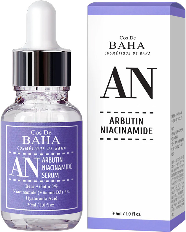 Сироватка проти пігментації Arbutin 5% Niacinamide 5% Serum Cos De Baha, 30 мл  Фото 2 