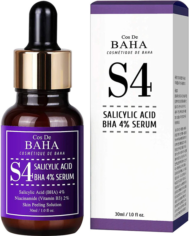 Сыворотка для жирной кожи с салициловой кислотой Salicylic Acid 4% Serum Cos De Baha, 30 мл на beauty-prof.com Фото 2 Сыворотка для жирной кожи с салициловой кислотой Salicylic Acid 4% Serum Cos De Baha, 30 мл Фото 2