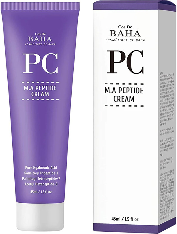 Крем пептидний проти зморшок M.A. Peptide Cream Cos De Baha, 45 мл на beauty-prof.com Фото 2 Крем пептидний проти зморшок M.A. Peptide Cream Cos De Baha, 45 мл Фото 2