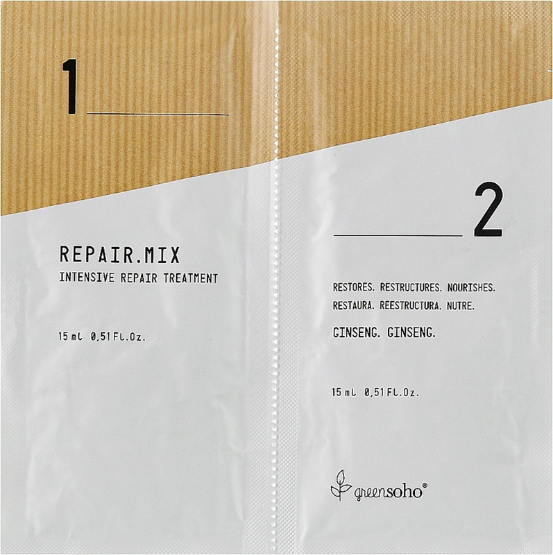 Інтенсивна процедура, що відновлює Repair.Mix Greensoho, 2x15мл