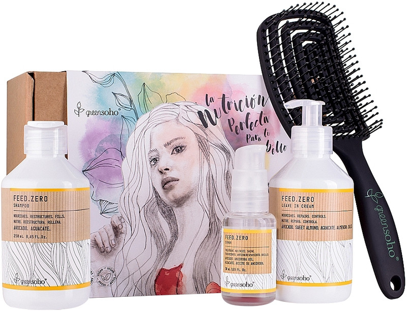 Поживний набір для волосся Feed.Zero Ritual Kit Greensoho на beauty-prof.com Поживний набір для волосся Feed.Zero Ritual Kit Greensoho