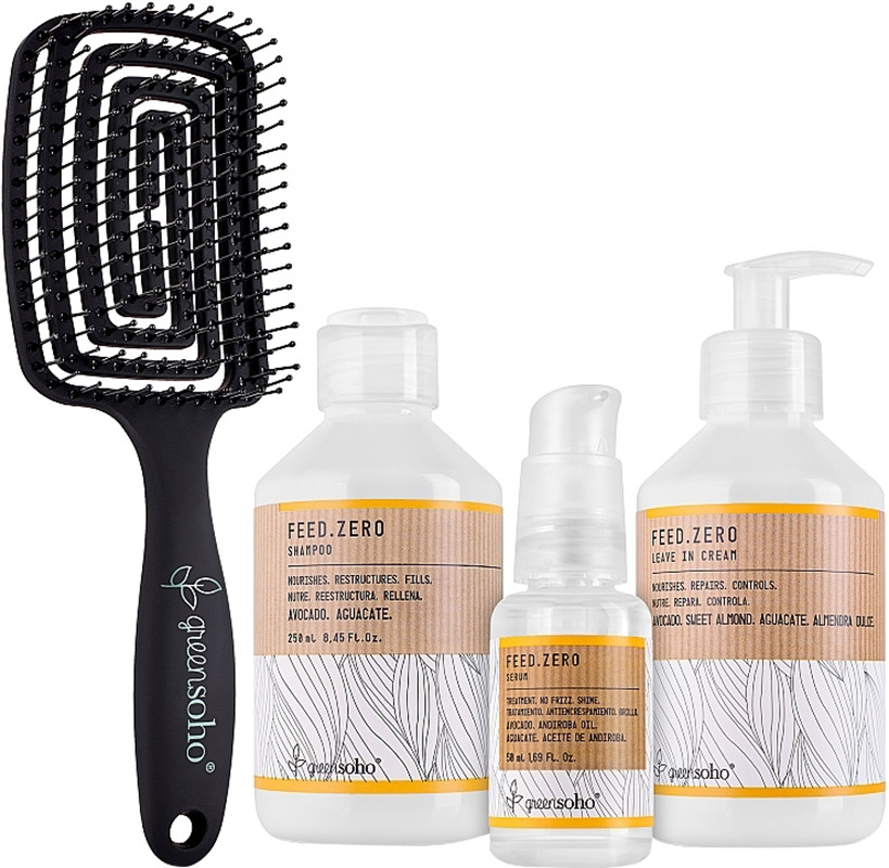 Поживний набір для волосся Feed.Zero Ritual Kit Greensoho на beauty-prof.com Фото 2 Поживний набір для волосся Feed.Zero Ritual Kit Greensoho Фото 2
