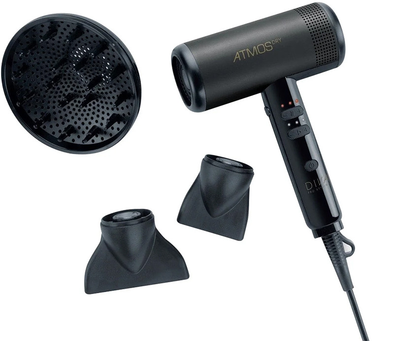 Фен для волос Pro Styling Atmos Dry ATM001 c диффузором 2000 Вт DIVA на beauty-prof.com Фото 4 Фен для волос Pro Styling Atmos Dry ATM001 c диффузором 2000 Вт DIVA Фото 4