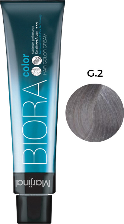 Краска для волос G.2 серебристый Biora, 60 мл на beauty-prof.com Краска для волос G.2 серебристый Biora, 60 мл