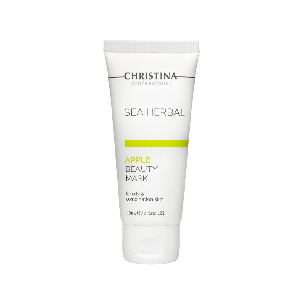 Яблучна маска краси Sea Herbal Beauty Mask Green Apple Christina, 60 мл на beauty-prof.com Яблучна маска краси Sea Herbal Beauty Mask Green Apple Christina, 60 мл