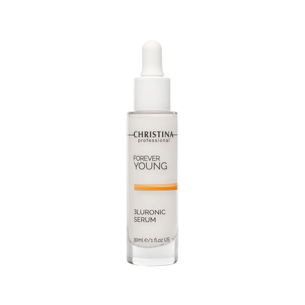 Гиалуроновая сыворотка Forever Young 3Luronic Serum Christina, 30 мл на beauty-prof.com Гиалуроновая сыворотка Forever Young 3Luronic Serum Christina, 30 мл