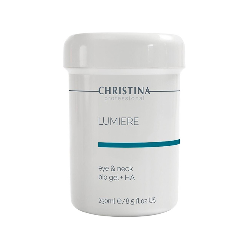 Гель-люміре для шкіри навколо очей Eye & Neck Bio Gel+HA-Lumiere Christina, 250 мл