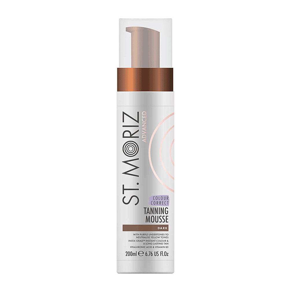 Автобронзат-мус для темної шкіри Dark St Moriz Advanced Colour Correcting Mousse, 200 мл