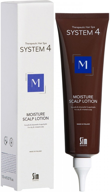 Лосьйон терапевтичний для шкіри голови і тіла «М» Moisture Scalp Lotion System 4, 150 мл на beauty-prof.com Лосьйон терапевтичний для шкіри голови і тіла «М» Moisture Scalp Lotion System 4, 150 мл