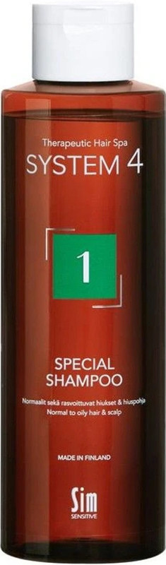 Шампунь для схильної до жирності шкіри Sensitive Special Shampoo №1 System 4, 250 мл на beauty-prof.com Фото 2 Шампунь для схильної до жирності шкіри Sensitive Special Shampoo №1 System 4, 250 мл Фото 2