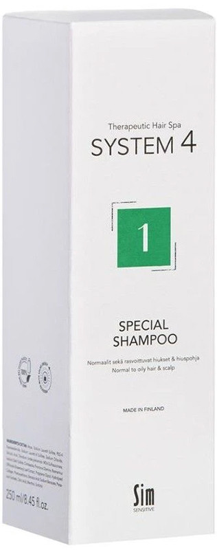 Шампунь для схильної до жирності шкіри Sensitive Special Shampoo №1 System 4, 250 мл на beauty-prof.com Фото 3 Шампунь для схильної до жирності шкіри Sensitive Special Shampoo №1 System 4, 250 мл Фото 3