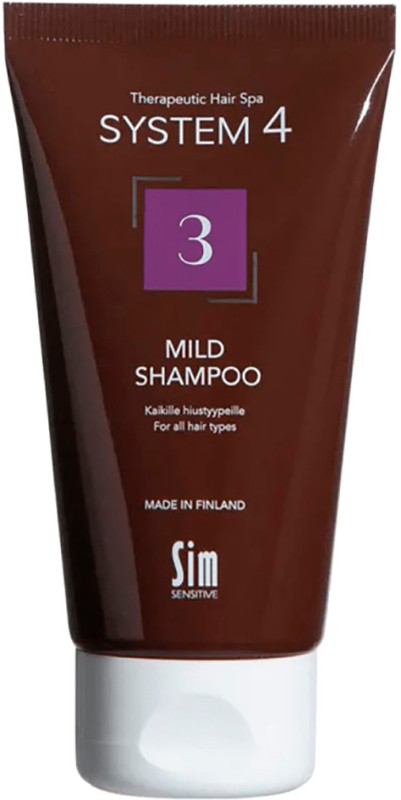 Шампунь для профілактичного застосування для всіх типів волосся Mild Shampoo №3 System 4, 75 мл