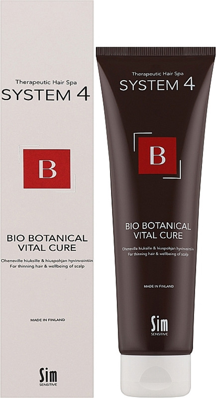 Бальзам для кожи головы от выпадения волос BB Vital Cure System 4, 150 мл  Фото 2 