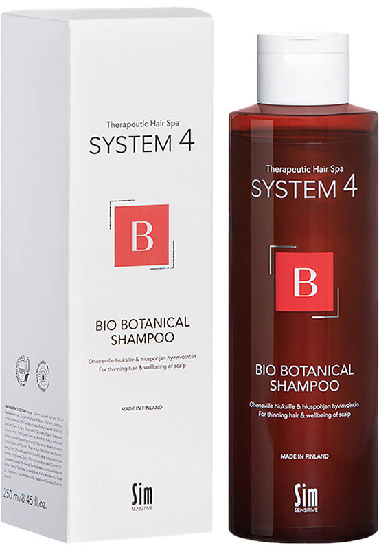 Шампунь біо-ботанічний від випадіння волосся Bio Botanical Shampoo System 4, 250 мл 