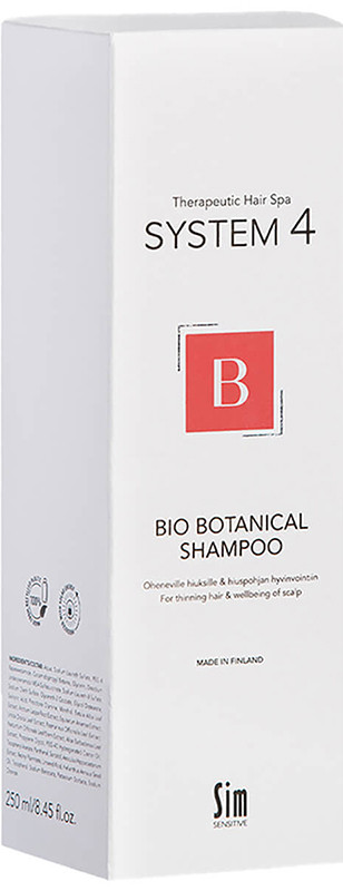 Шампунь біо-ботанічний від випадіння волосся Bio Botanical Shampoo System 4, 250 мл  Фото 2 