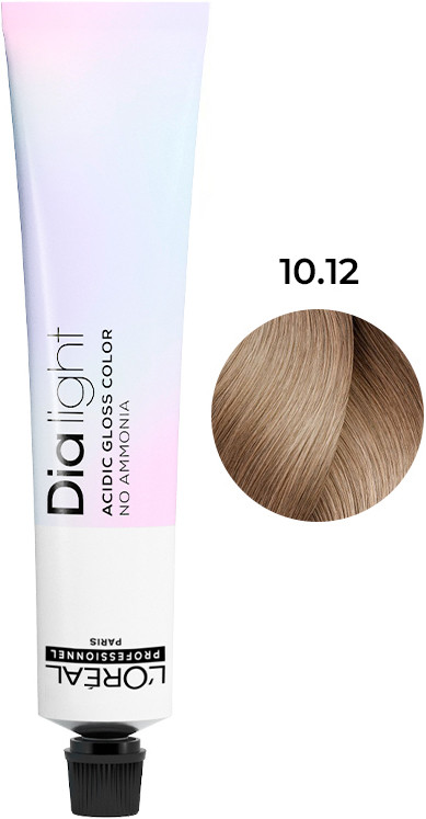 Гель-крем фарба DIA Light 10.12 L’Oreal Professionnel Paris, 50 мл