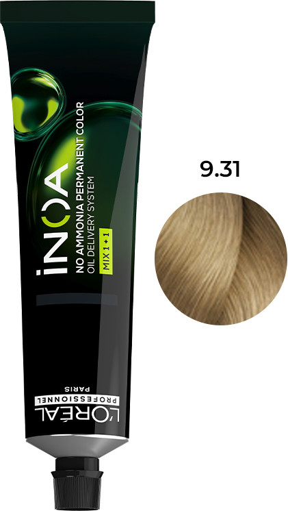 Крем-краска для волос Inoa № 9.31 L’Oreal Professionnel Paris, 60 мл