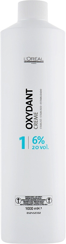 Крем-окислювач №1 20 об'ємів (6%) L’Oreal Professionnel Paris, 1000 мл