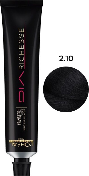 Крем-фарба для волосся DIA Richesse №2.10 L’Oreal Professionnel Paris, 50 мл