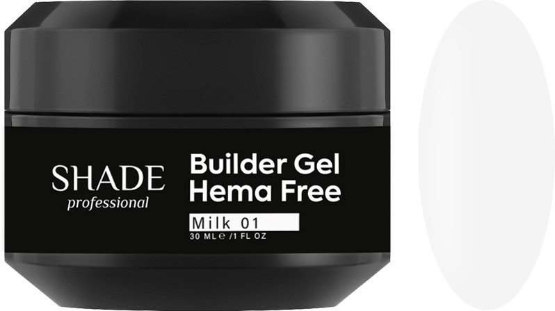 Моделирующий гель Builder gel Milk 01 Shade, 30 мл
